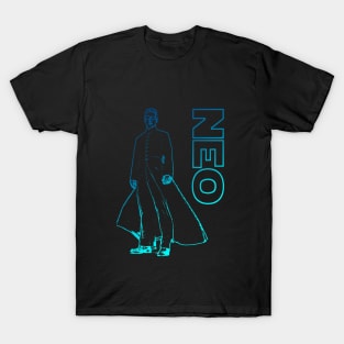 Neo blue. T-Shirt